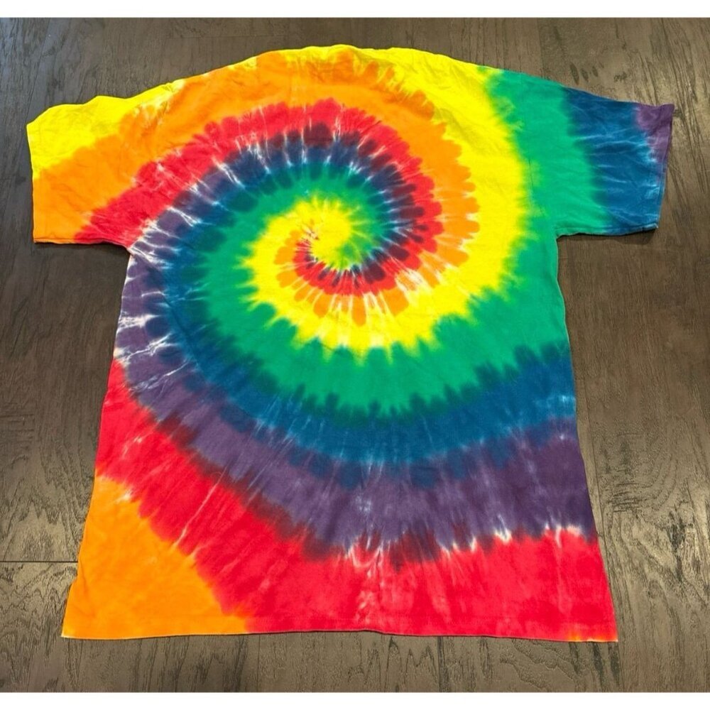 Disney Parks Men's large Conservation Day Camp Tie Dye Graphic T Shirt - Picture 3 of 3